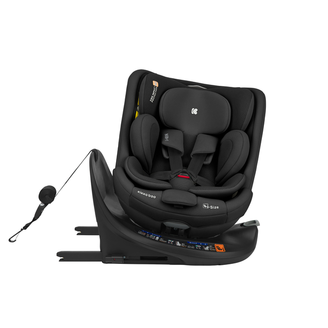 Kikka Boo i-Van 40-150 cm i-SIZE Isofix Περιστρεφόμενο Κάθισμα αυτοκινήτου 0-36kg Μαύρο 31002100081