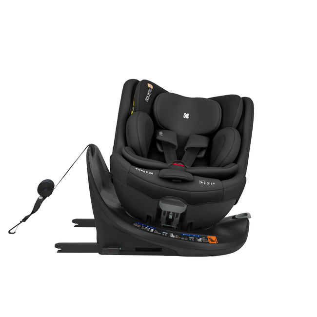 Kikka Boo i-Van 40-150 cm i-SIZE Isofix Περιστρεφόμενο Κάθισμα αυτοκινήτου 0-36kg Μαύρο 31002100081