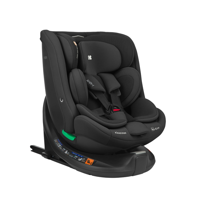 Kikka Boo i-Van 40-150 cm i-SIZE Isofix Περιστρεφόμενο Κάθισμα αυτοκινήτου 0-36kg Μαύρο 31002100081