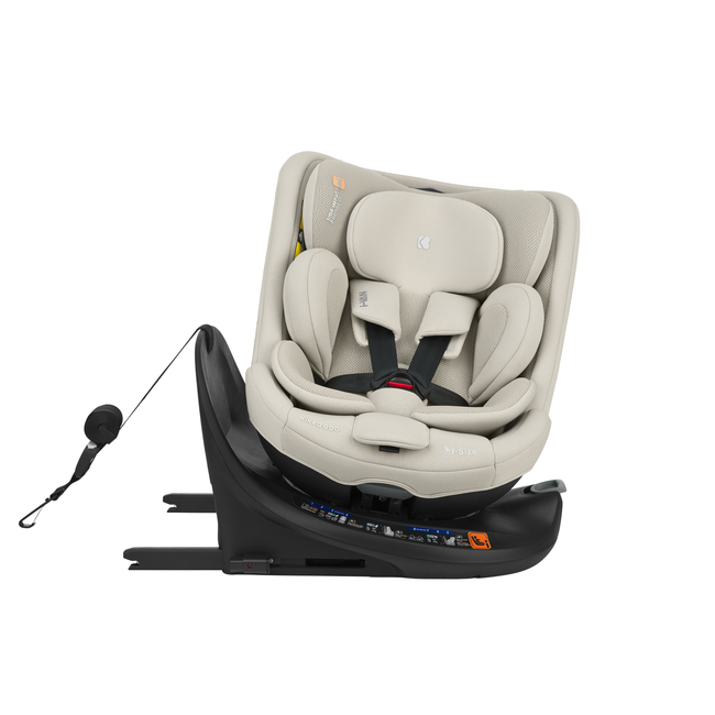 Kikka Boo i-Van 40-150 cm i-SIZE Isofix Περιστρεφόμενο Κάθισμα αυτοκινήτου 0-36kg  Light Beige 31002100083