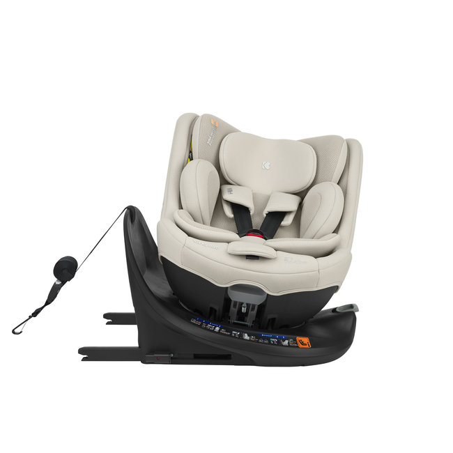 Kikka Boo i-Van 40-150 cm i-SIZE Isofix Περιστρεφόμενο Κάθισμα αυτοκινήτου 0-36kg  Light Beige 31002100083