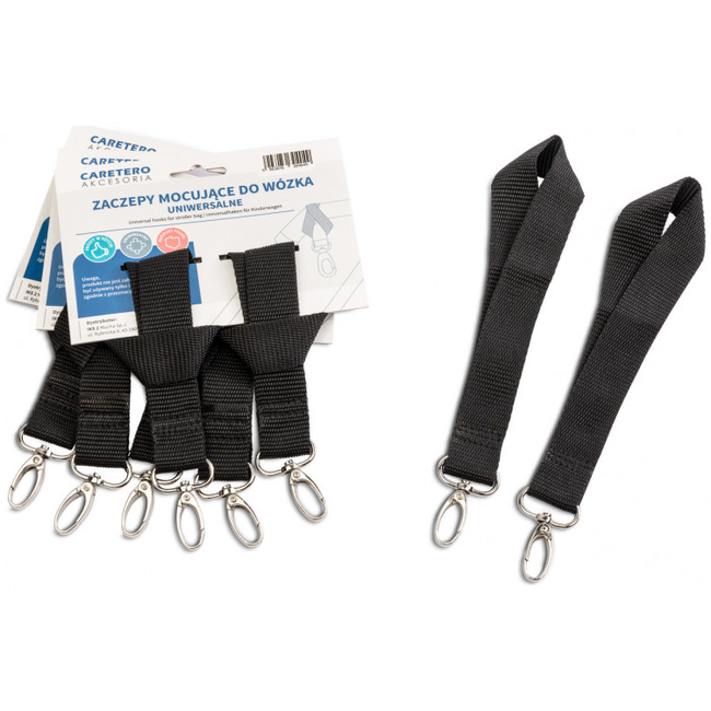 Caretero Universal Hooks for Trolley Bag 2pcs TEROA-17