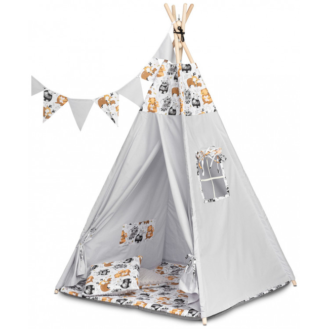 Caretero TOYZ Indian Tent with Accessories 104x104x164 cm 1101