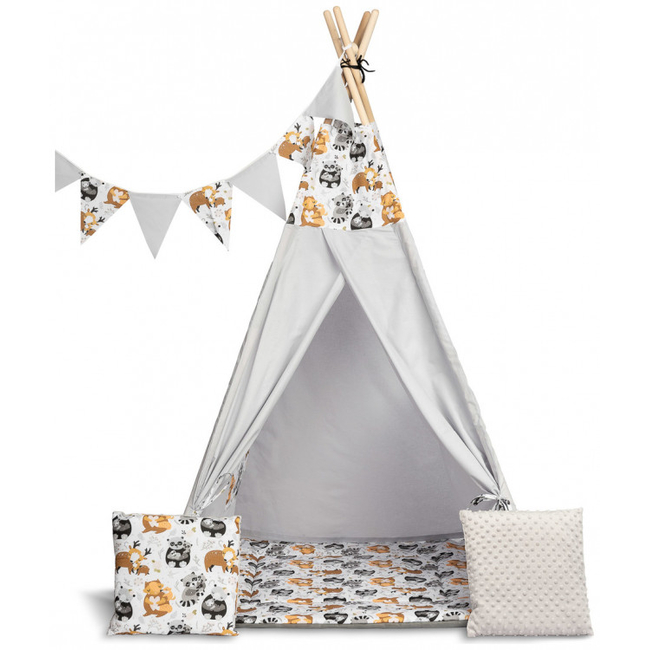 Caretero TOYZ Indian Tent with Accessories 104x104x164 cm 1101