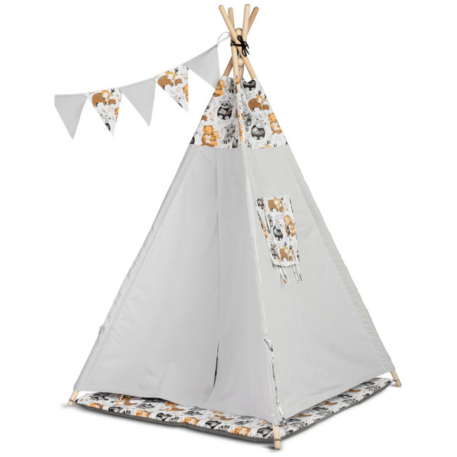 Caretero TOYZ Indian Tent with Accessories 104x104x164 cm 1101