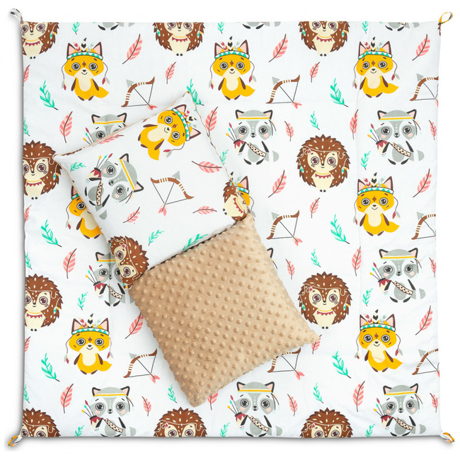 Caretero TOYZ Ινδιάνικη Σκηνή με Αξεσουάρ 104x104x164 cm Beige 5908310392301
