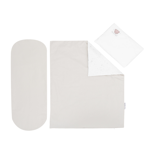Kikka Boo Bedding set for carry cot 6pcs Dream Big Beige 41101060124