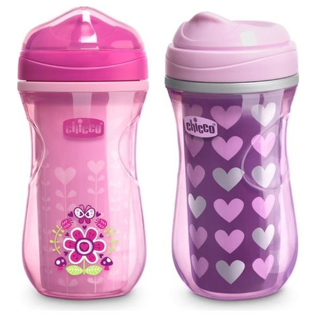 Chicco Actice Cup Εκπαιδευτικό Κύπελλο 266ml 14+μ Κορίτσι 69811