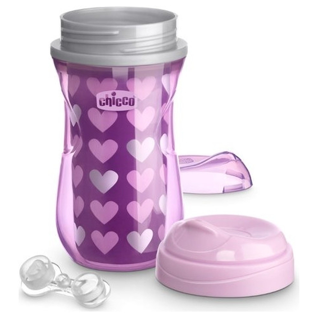 Chicco Actice Cup Εκπαιδευτικό Κύπελλο 266ml 14+μ Κορίτσι 69811
