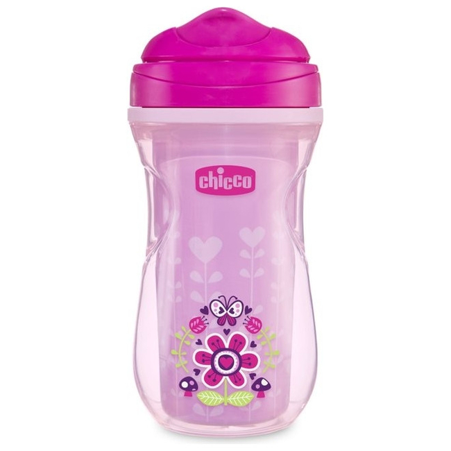 Chicco Actice Cup Εκπαιδευτικό Κύπελλο 266ml 14+μ Κορίτσι 69811