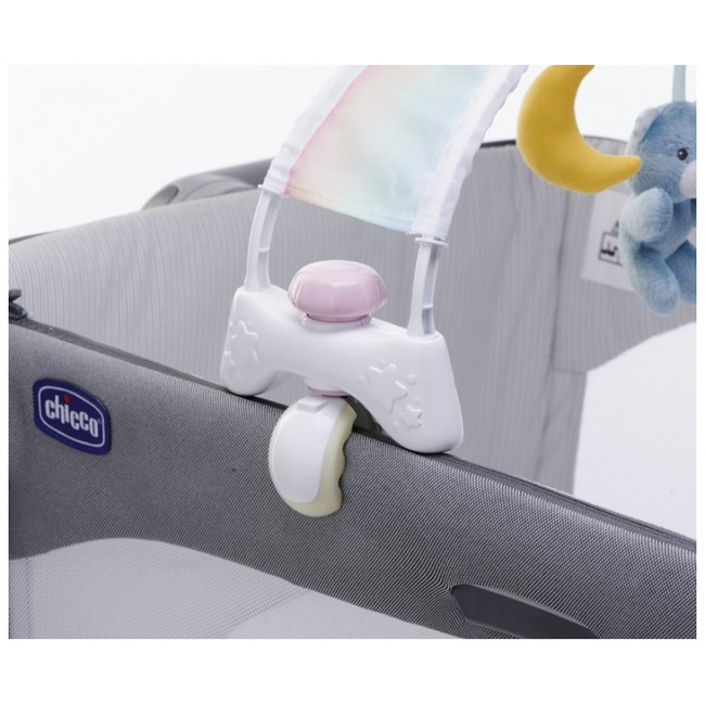 Chicco First Dreams 2-in-1 Rainbow Sky Bed Arch Pink 00010473100000