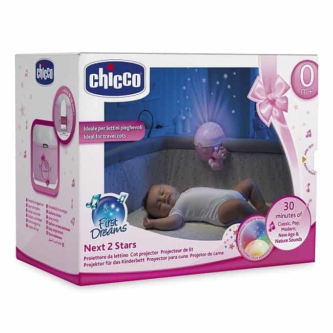 Chicco Next2 Stars Μουσικό Παιχνίδι Κούνιας Κοντά στα Αστέρια - Ροζ (76471)