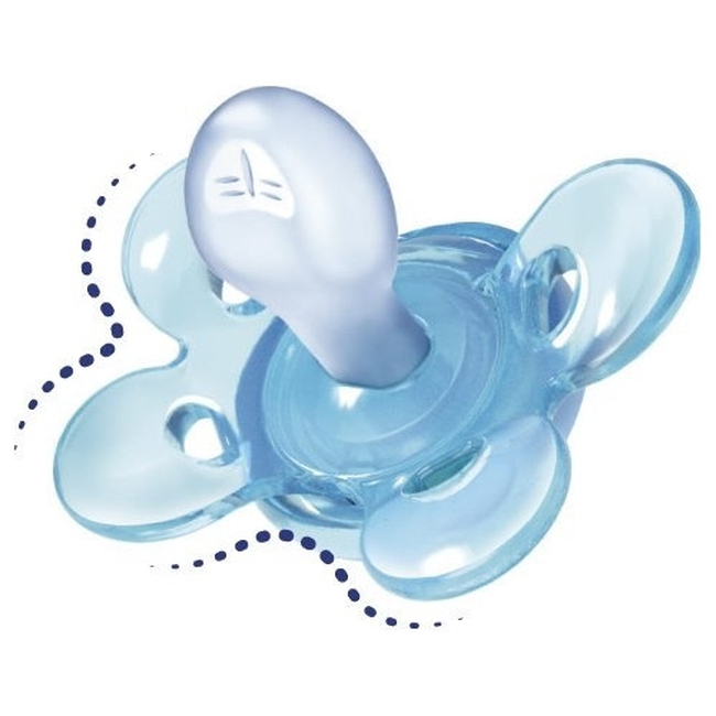 Chicco Physio Comfort Silicone Pacifier 6-16m 1 Piece Blue 7491321