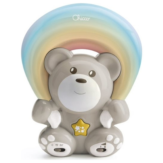 Chicco Rainbow Bear Μουσικός Προτζέκτορας Beige 00010474000000