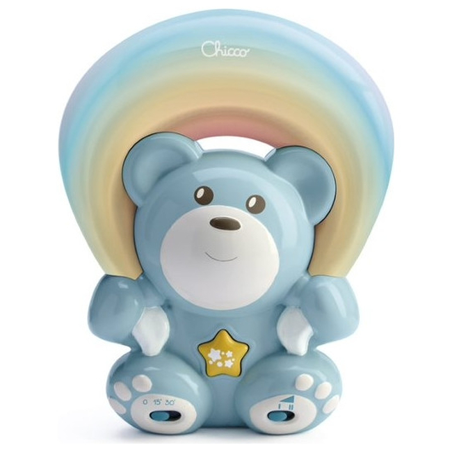 Chicco Rainbow Bear Μουσικός Προτζέκτορας Σιέλ 00010474200000