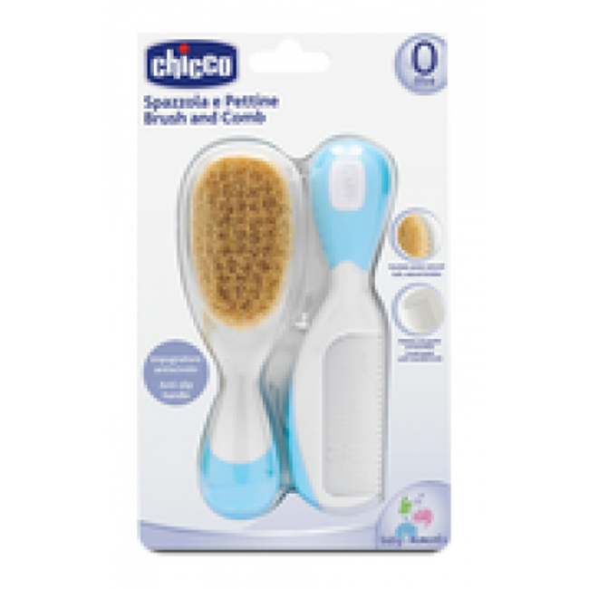 Chicco Baby Brush & Comb Set blue 06569-20