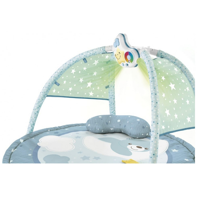 Chicco Treetop Friends Of Colours Μουσικό Γυμναστήριο Δραστηριοτήτων με Προβολέα Μπλε 112548