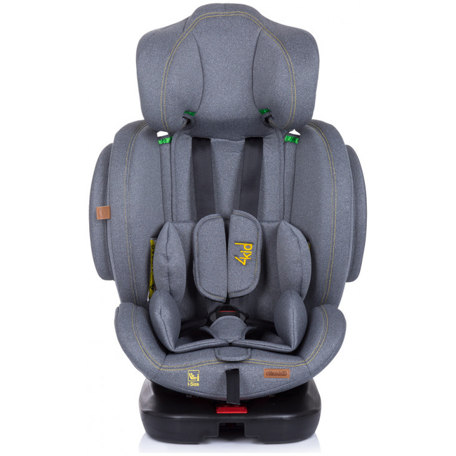 Chipolino 4Kid 0-36 kg I-SIZE Παιδικό Κάθισμα Αυτοκινήτου 360 ° περιστροφή Platinum STK4K02202PL