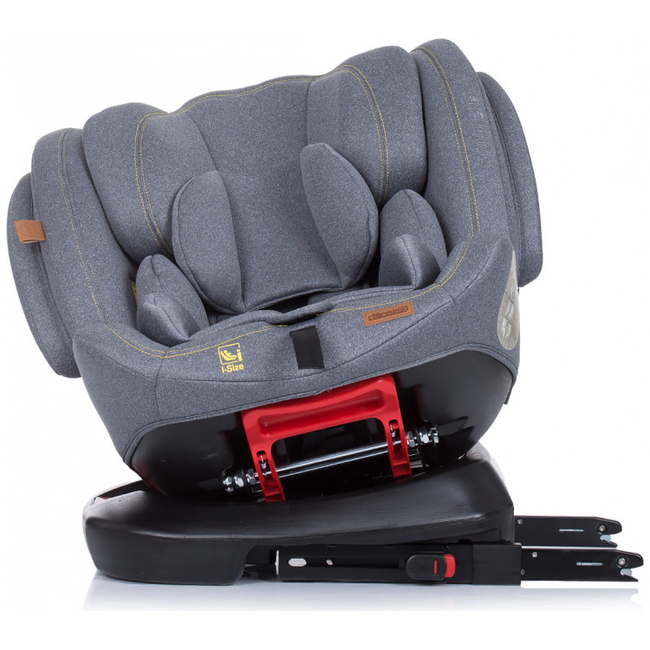 Chipolino 4Kid 0-36 kg I-SIZE Παιδικό Κάθισμα Αυτοκινήτου 360 ° περιστροφή Platinum STK4K02202PL