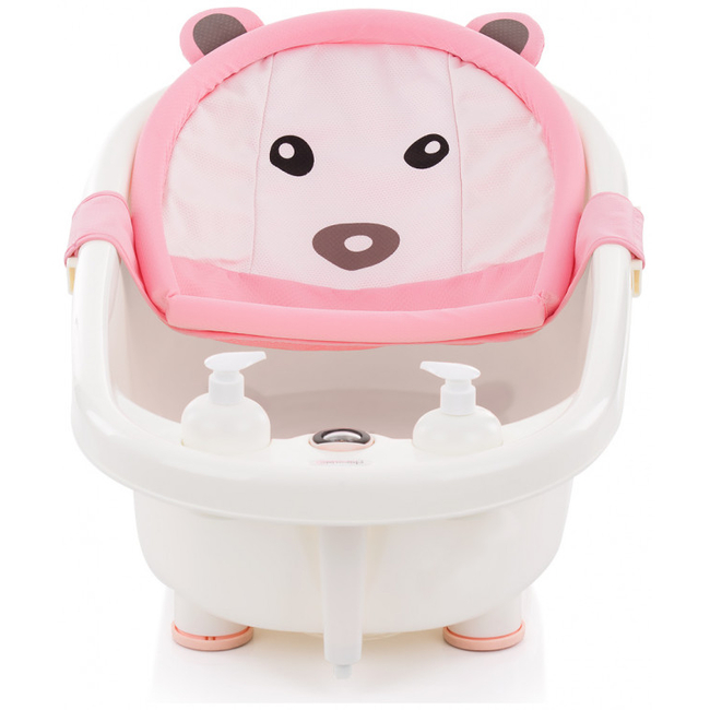 Chipolino Baby bath net Bear pink MBBEA0212PI