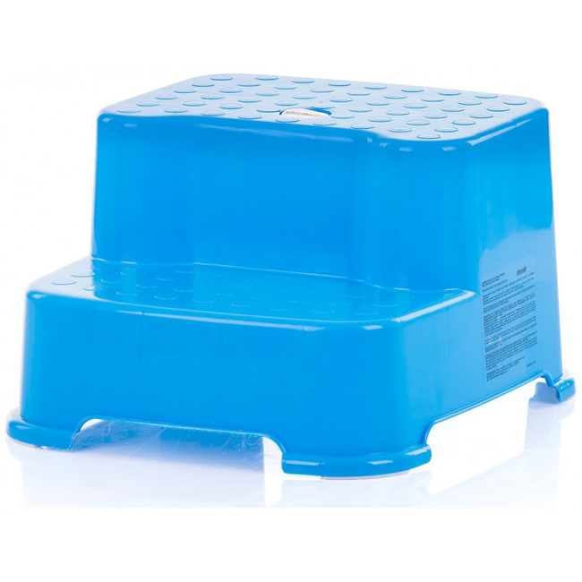 Chipolino BabyUp2 Double Step Stool with Anti-Slip-Function Blue PZSBU0201BL