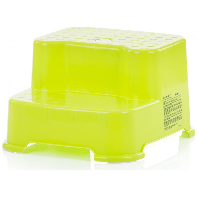 Chipolino BabyUp Double Step Stool with Anti-Slip-Function Green PZSBU0203GR