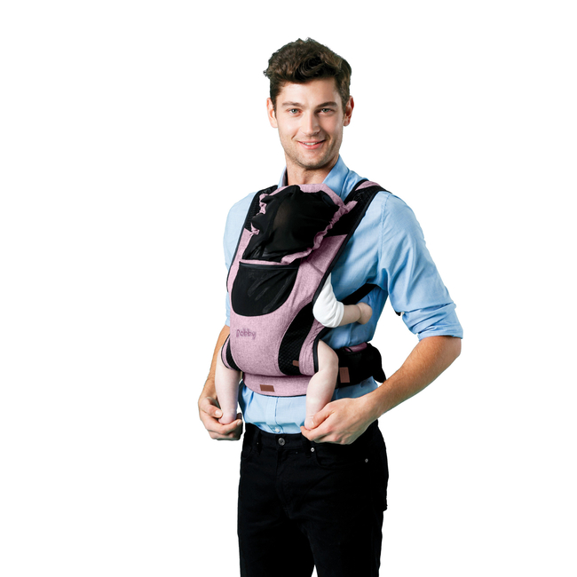Chipolino Bobby 3 in 1 Μάρσιπος 4+μηνών Rose Water KENBY0225RW