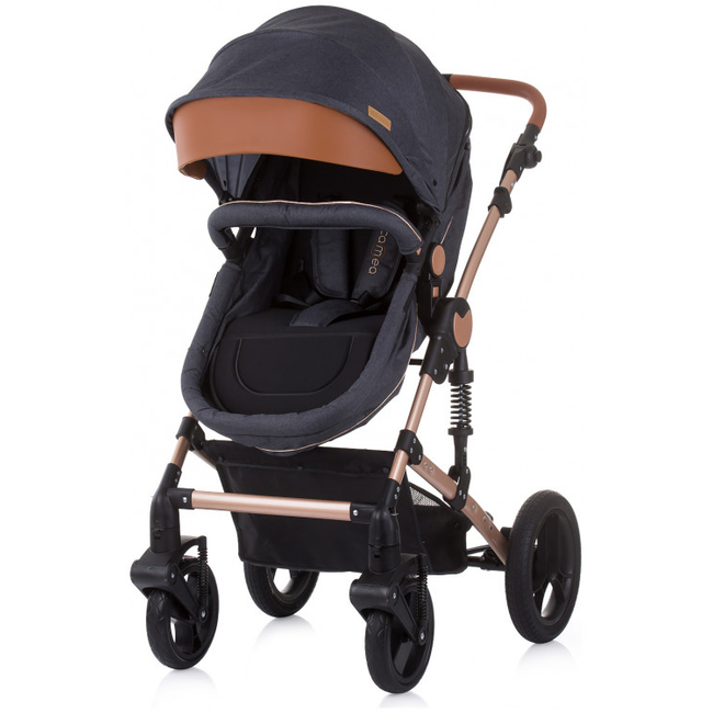 Chipolino Camea Baby Buggy Anthracite KKCA02201AN