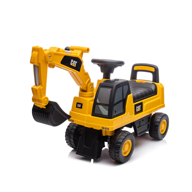 Chipolino Cat Excavator Ποδοκίνητος Εκσκαφέας Μπαταρίας 12+ μ Κίτρινο ROCCAT02301YE