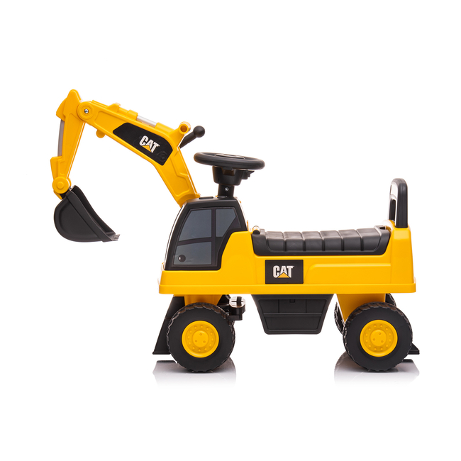 Chipolino Cat Excavator Ποδοκίνητος Εκσκαφέας Μπαταρίας 12+ μ Κίτρινο ROCCAT02301YE