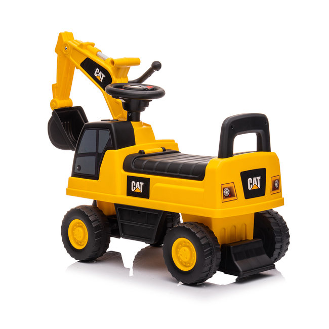 Chipolino Cat Excavator Ποδοκίνητος Εκσκαφέας Μπαταρίας 12+ μ Κίτρινο ROCCAT02301YE