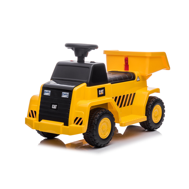 Chipolino Cat Ηλεκτροκίνητη Παιδική Μπουντόζα Φορτηγό 6V 18-36μ Yellow ELCATDT0231Y