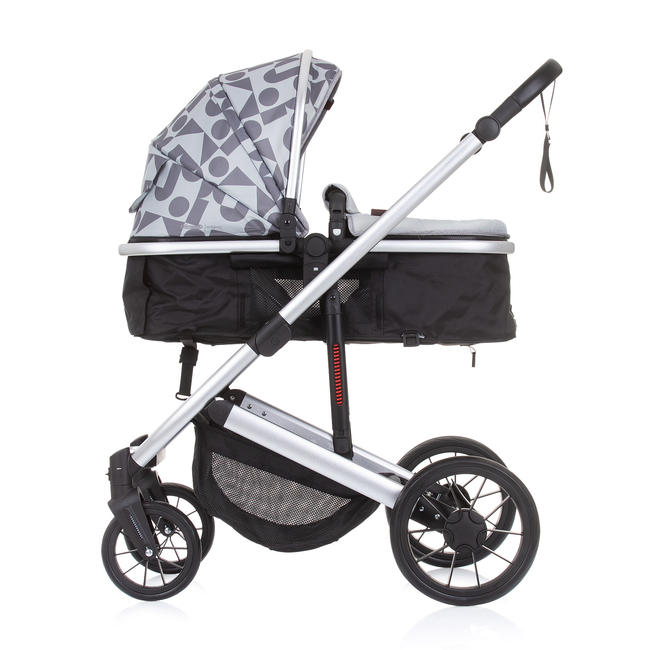 Chipolino Enigma 2 in 1 Convertible Stroller 0-36 months up to 22kg with 2 Accessories Glacier KKEN02302GL