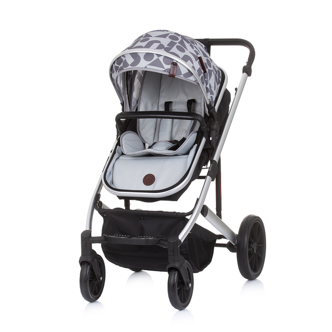 Chipolino Enigma 2 in 1 Convertible Stroller 0-36 months up to 22kg with 2 Accessories Glacier KKEN02302GL