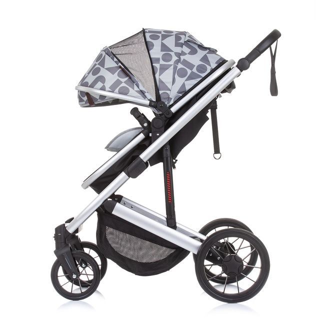 Chipolino Enigma 2 in 1 Convertible Stroller 0-36 months up to 22kg with 2 Accessories Glacier KKEN02302GL