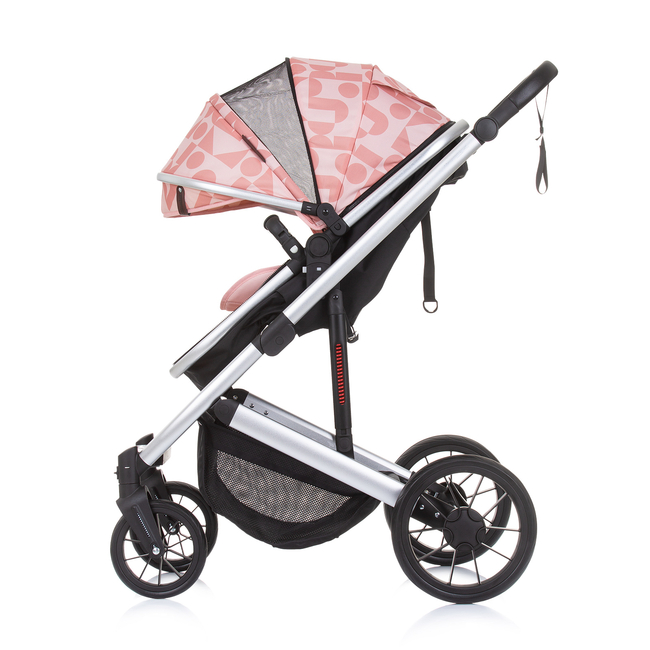 Chipolino Enigma 3 in 1 Convertible Stroller 0-36 months up to 22kg with 2 Accessories Rose Water KKEN02305RW