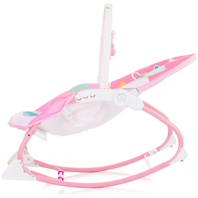 Chipolino Enjoy 2 in 1 Musical Bouncer Pink SHENJ02103PI