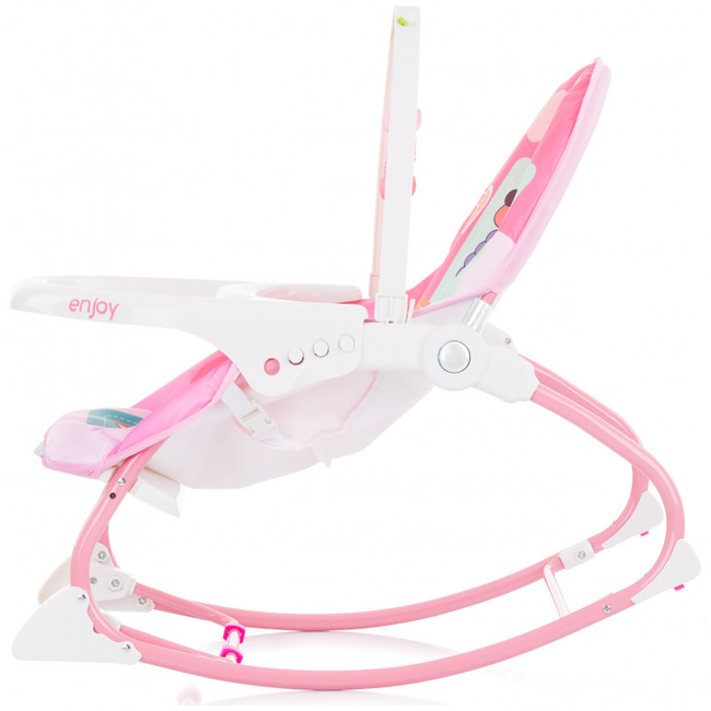 Chipolino Enjoy 2 in 1 Musical Bouncer Pink SHENJ02103PI