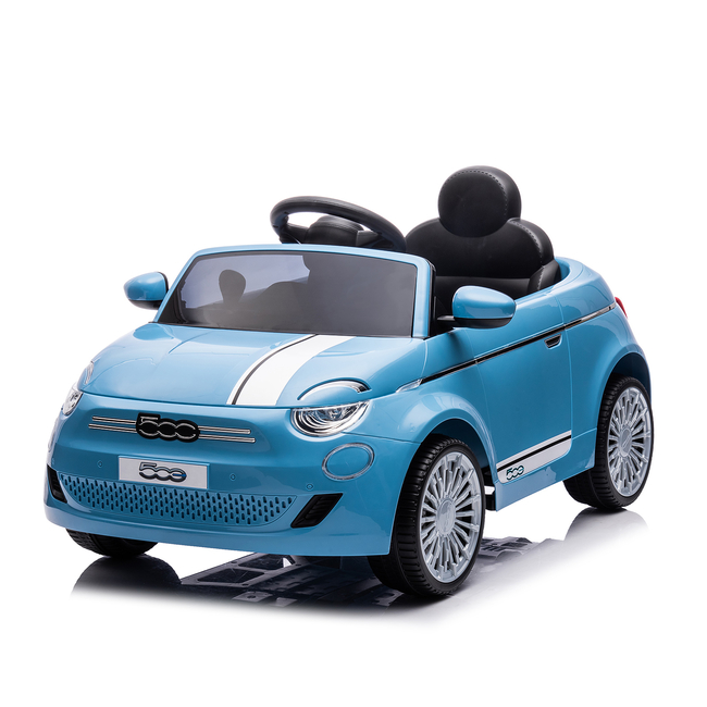 Chipolino FIAT 500 12V Ηλεκτροκίνητο Παιδικό Αυτοκίνητο με Χειριστήριο 3+ ετών Γαλάζιο ELKFIAT23BL