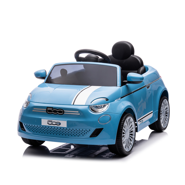 Chipolino FIAT 500 12V Ηλεκτροκίνητο Παιδικό Αυτοκίνητο με Χειριστήριο 3+ ετών Γαλάζιο ELKFIAT23BL