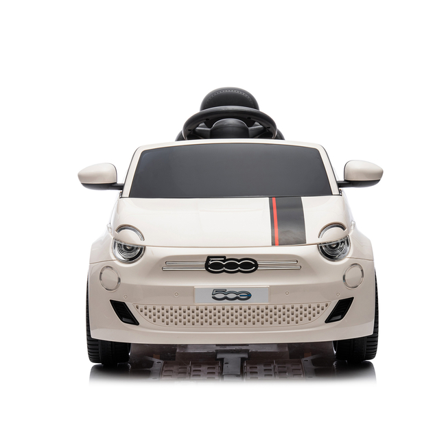 Chipolino FIAT 500 12V Ηλεκτροκίνητο Παιδικό Αυτοκίνητο με Χειριστήριο 3+ ετών Λευκό ELKFIAT23WH
