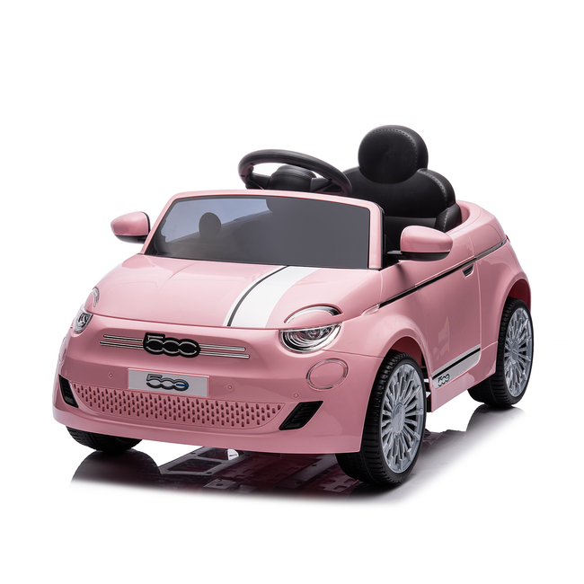 Chipolino FIAT 500 12V Ηλεκτροκίνητο Παιδικό Αυτοκίνητο με Χειριστήριο 3+ ετών Ροζ ELKFIAT23PI