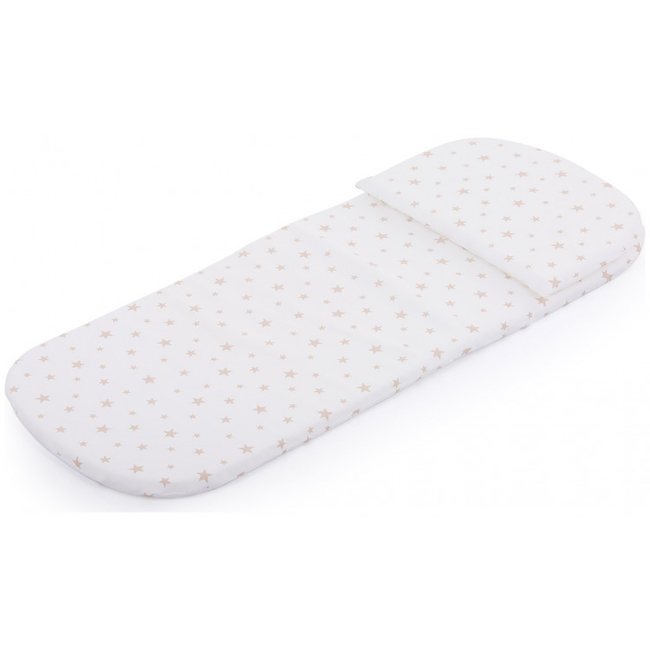 Chipolino Universal foam mattress and pillow for baby stroller Beige Stars VVMAT02103BEST