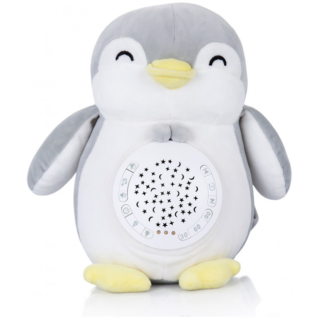 Chipolino Soothing plush toy with projector and music Penguin PIL02002PENG