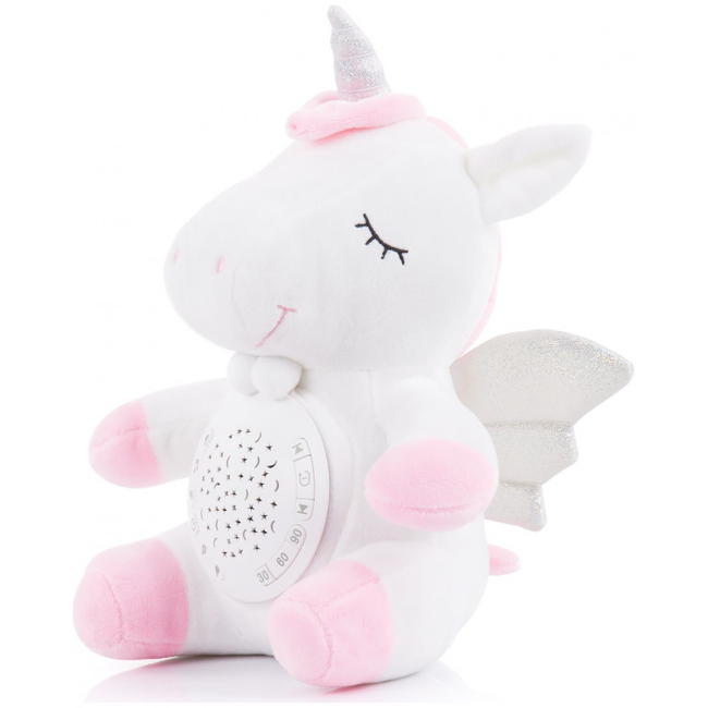 Chipolino Soothing plush toy with projector and music Unicorn