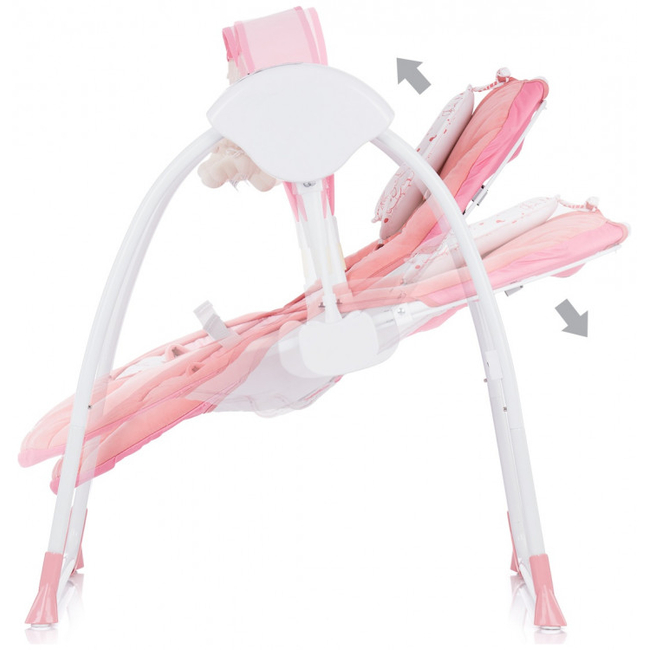 Chipolino Lullaby Bluetooth Ηλεκτρικό Βρεφικό Ρηλάξ Κούνια Orchid LSHLB0203OR (Δώρο Super Απαλή Κουβερτούλα)
