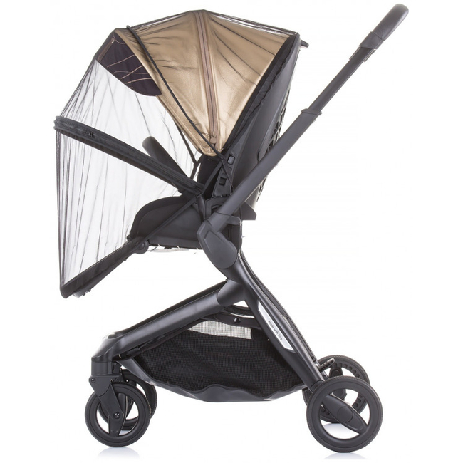 Chipolino LUX Mosquito Net for Baby Strollers Black MKKLUX02102BL