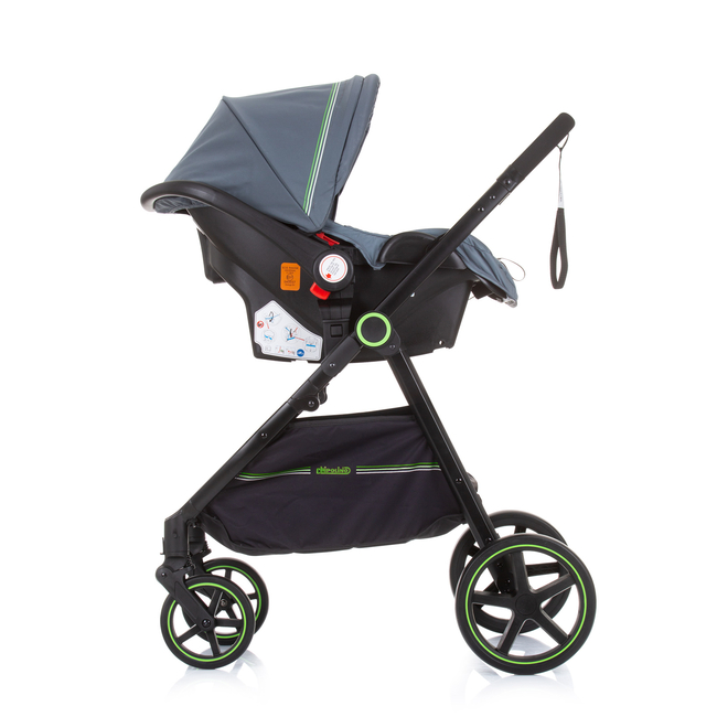 Chipolino Misty 3 in 1 Σύστημα Μεταφοράς 0-36 μηνών έως 22kg με Αξεσουάρ Graphite KKMT02302GT