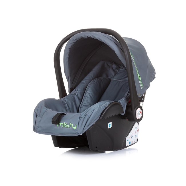 Chipolino Misty i-Size 40-85 cm Baby Car Seat Graphite STKMT02302GT