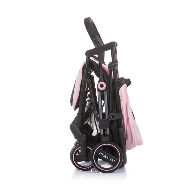 Chipolino Move On Baby Stroller Automatic Folding 0+ months Rose Water LKMO02306RW